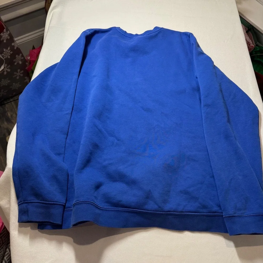 Nike Club Fleece‎ Crewneck Pitt Panther College Football Royal Blue Sweatshirt